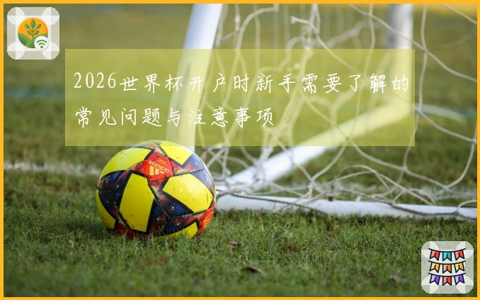 2026世界杯开户时新手需要了解的常见问题与注意事项