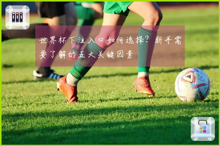 世界杯下注入口如何选择?新手需要了解的五大关键因素